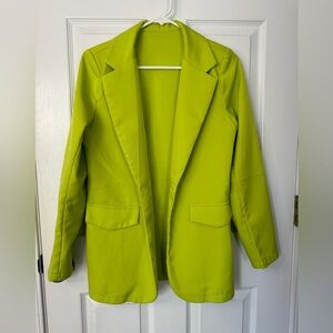 Neon Oversized Blazer